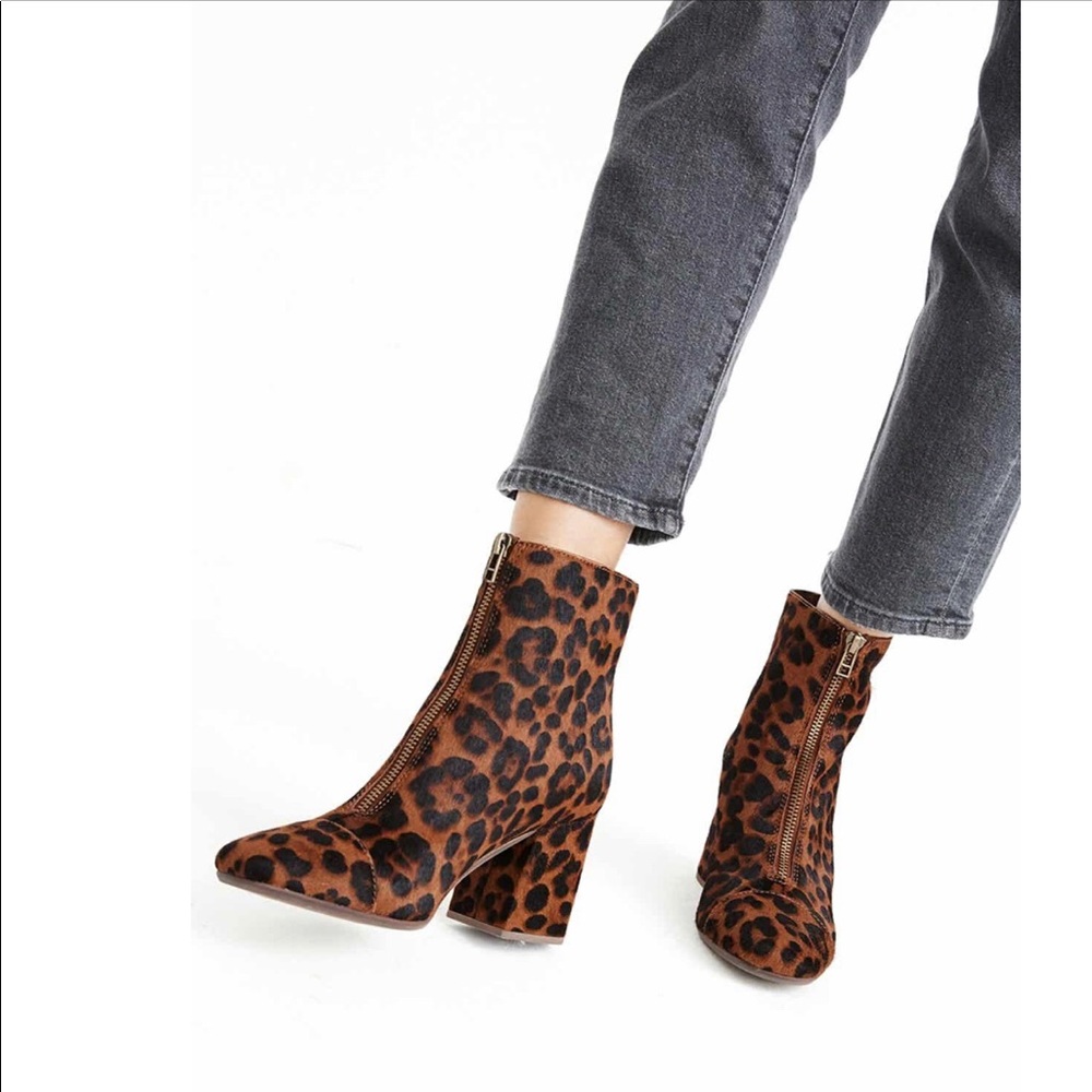 Madewell Amalia Leopard Print Boot